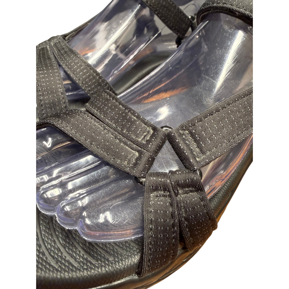 SKECHERS On The Go Go 600 Brilliancy Women's 9 Black Adjustable Sport Sandals - Picture 10 of 14
